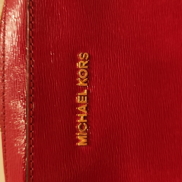 NWOT Michael Kors Red Crossbody Bag - Picture 2 of 7